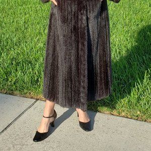 Dark Brown Espresso Mink Coat
